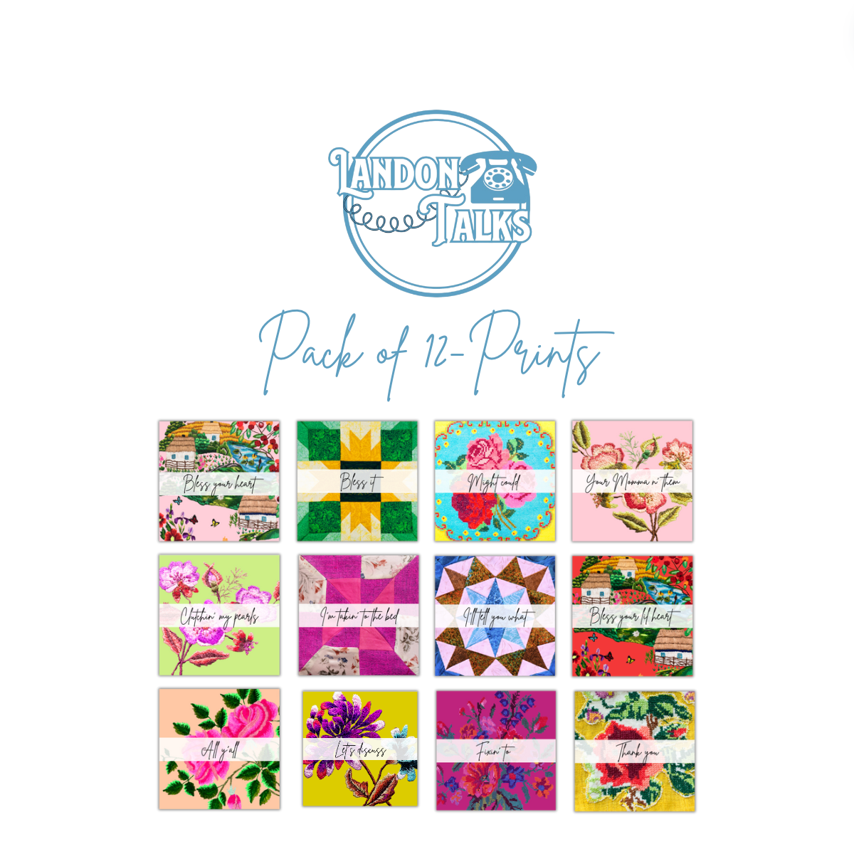 Pack of 12 - 4x4 Prints