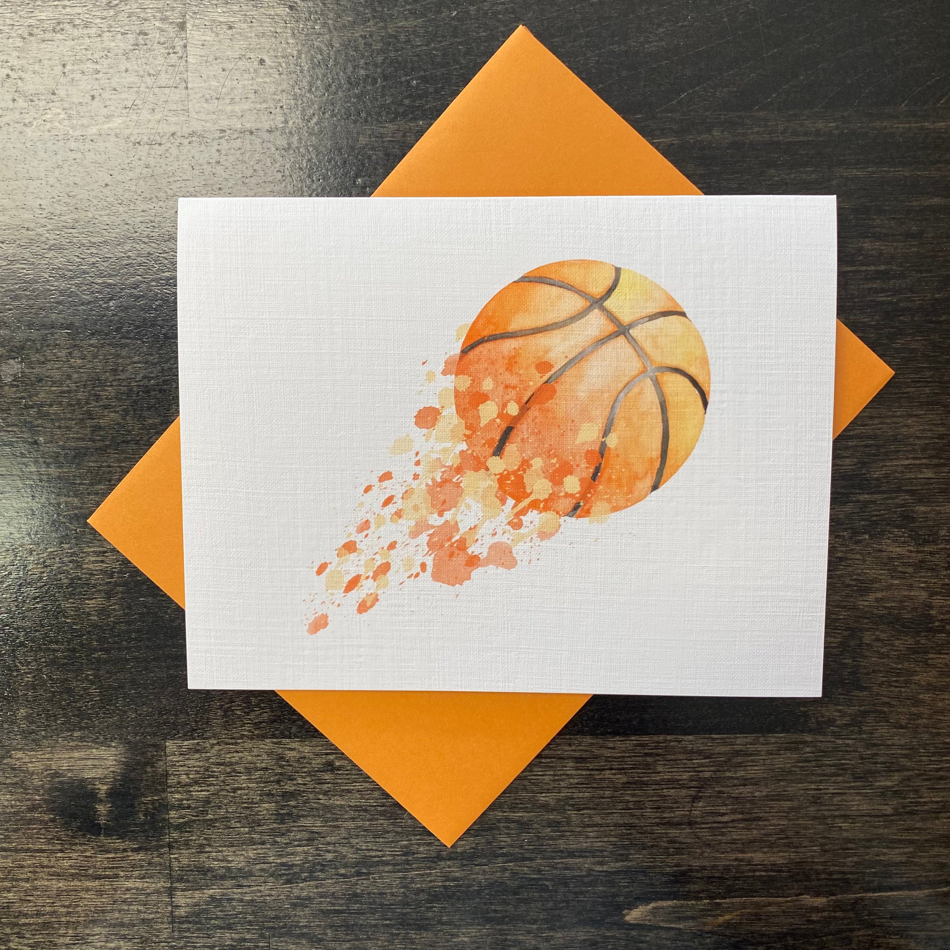 Basketball - Greeting Card