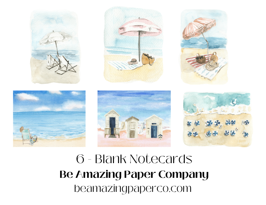 Beach Notecards
