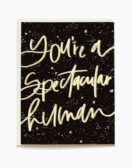 Spectacular Human Greeting Card
