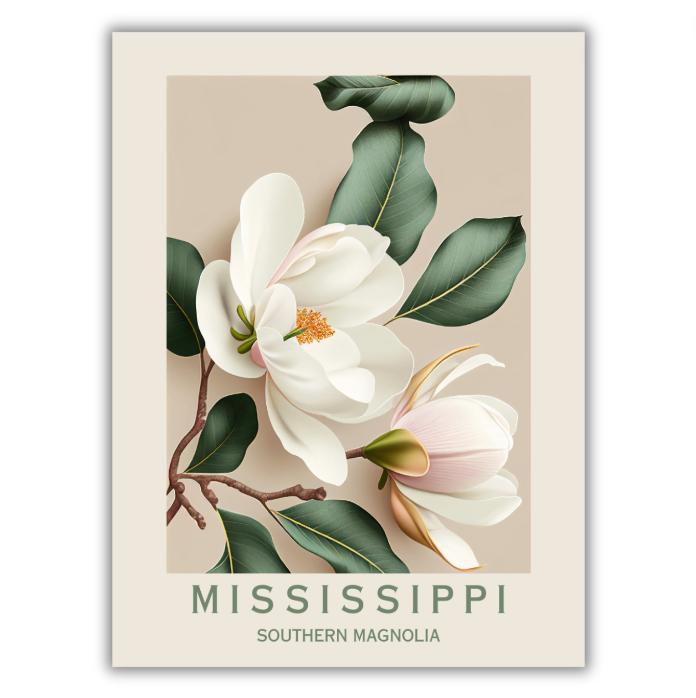 Magnolia Print - 18x24