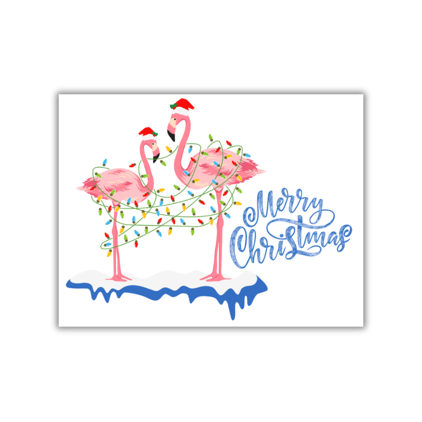 Flamingo Christmas