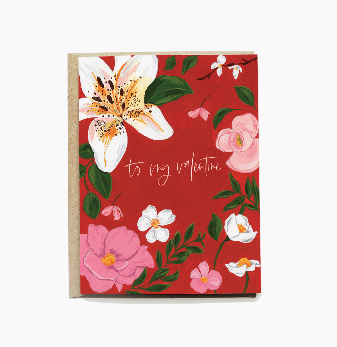 Lily - Valentines Day Greeting Card