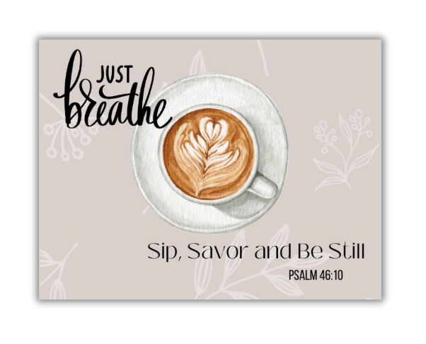 Just Breathe Notecards