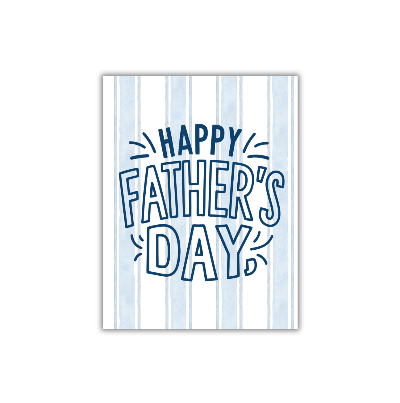 Blue Stripe Dad