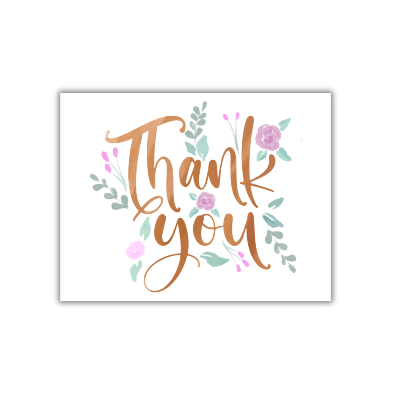 Thank You Flowers Notecards
