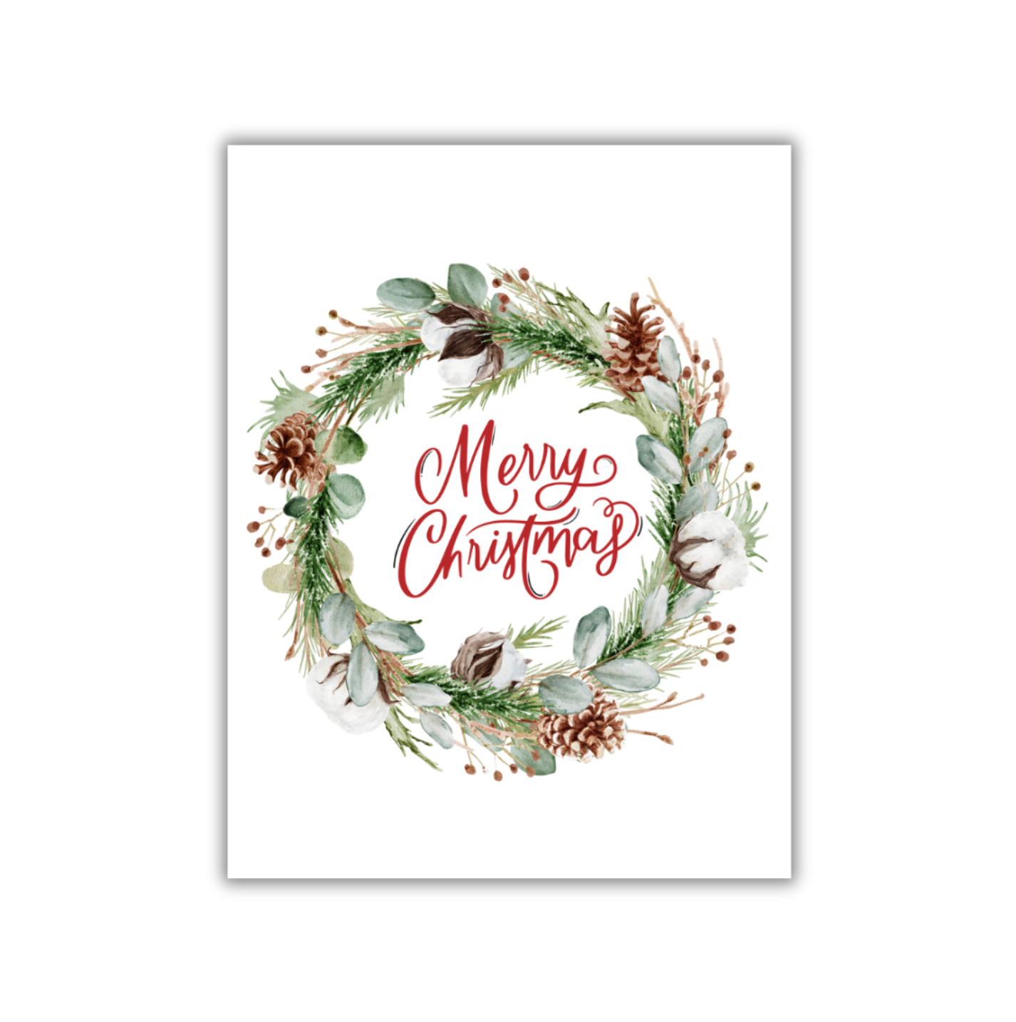 Merry Christmas Wreath