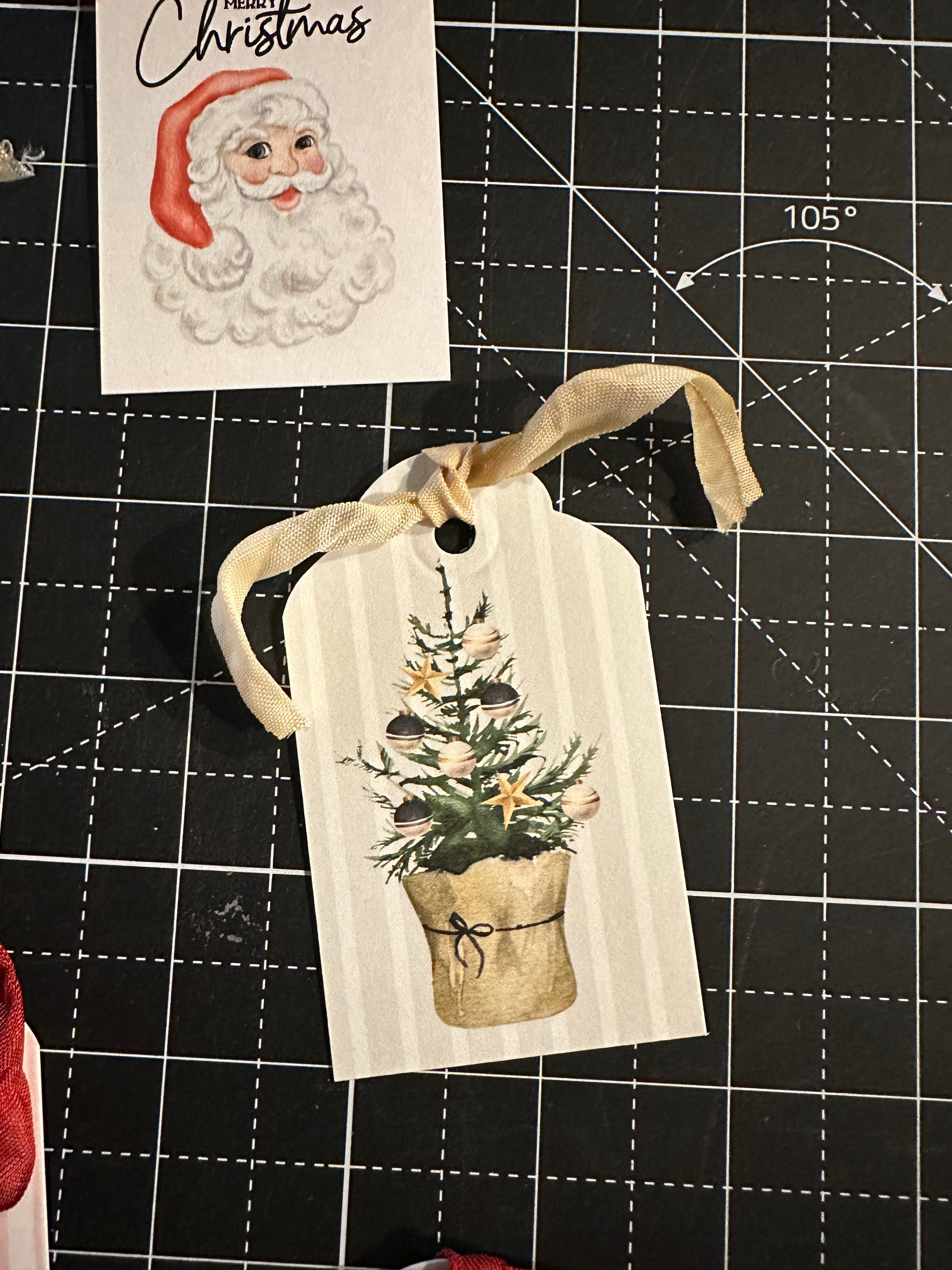 Golden Tree Gift Tags