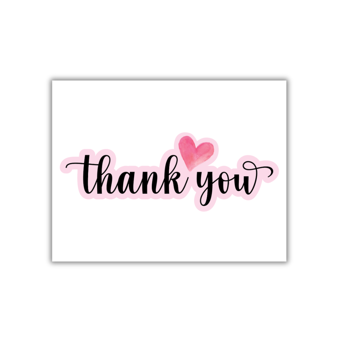Thank you Heart Notecards