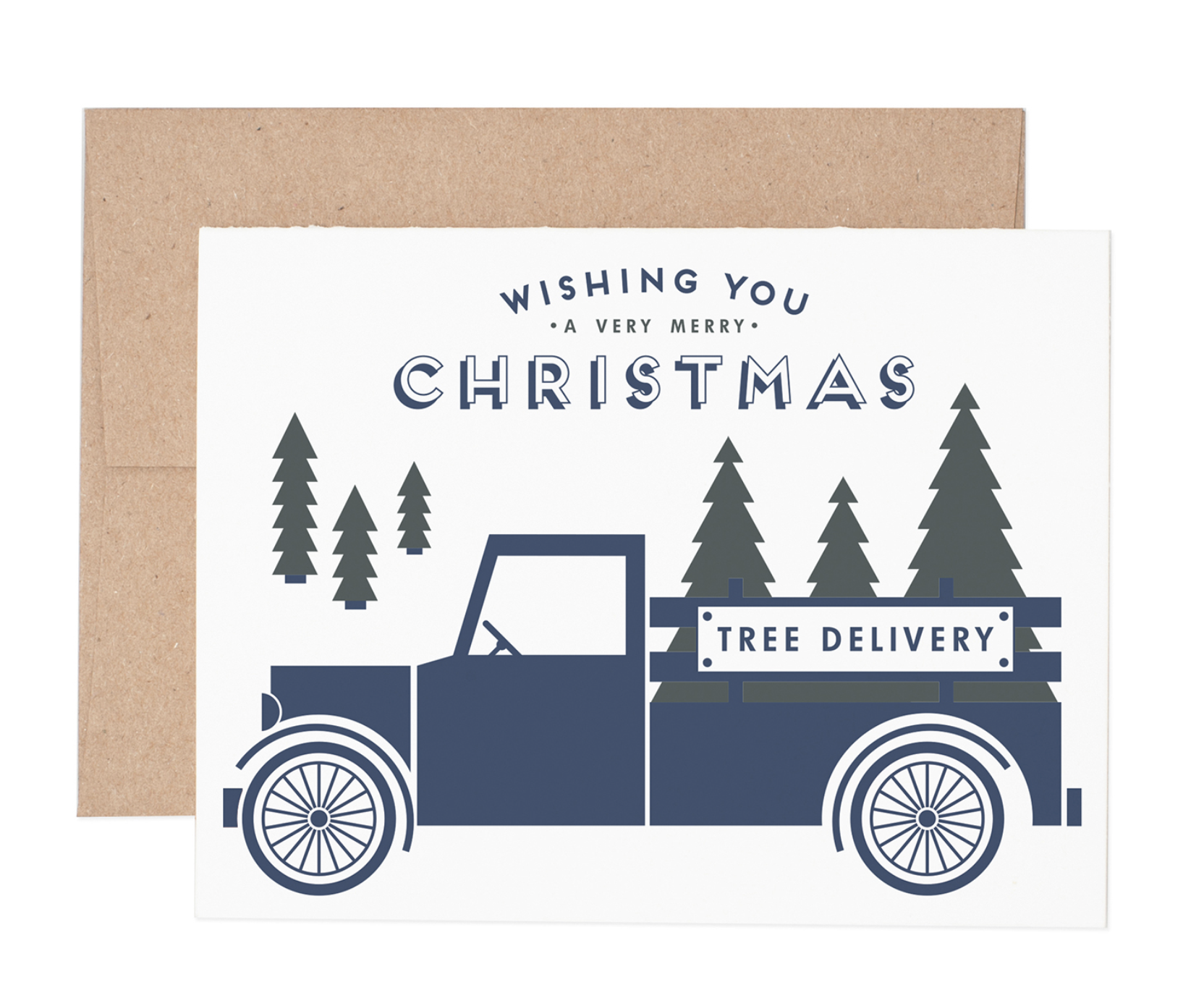 Christmas Tree Delivery - Greeting Card