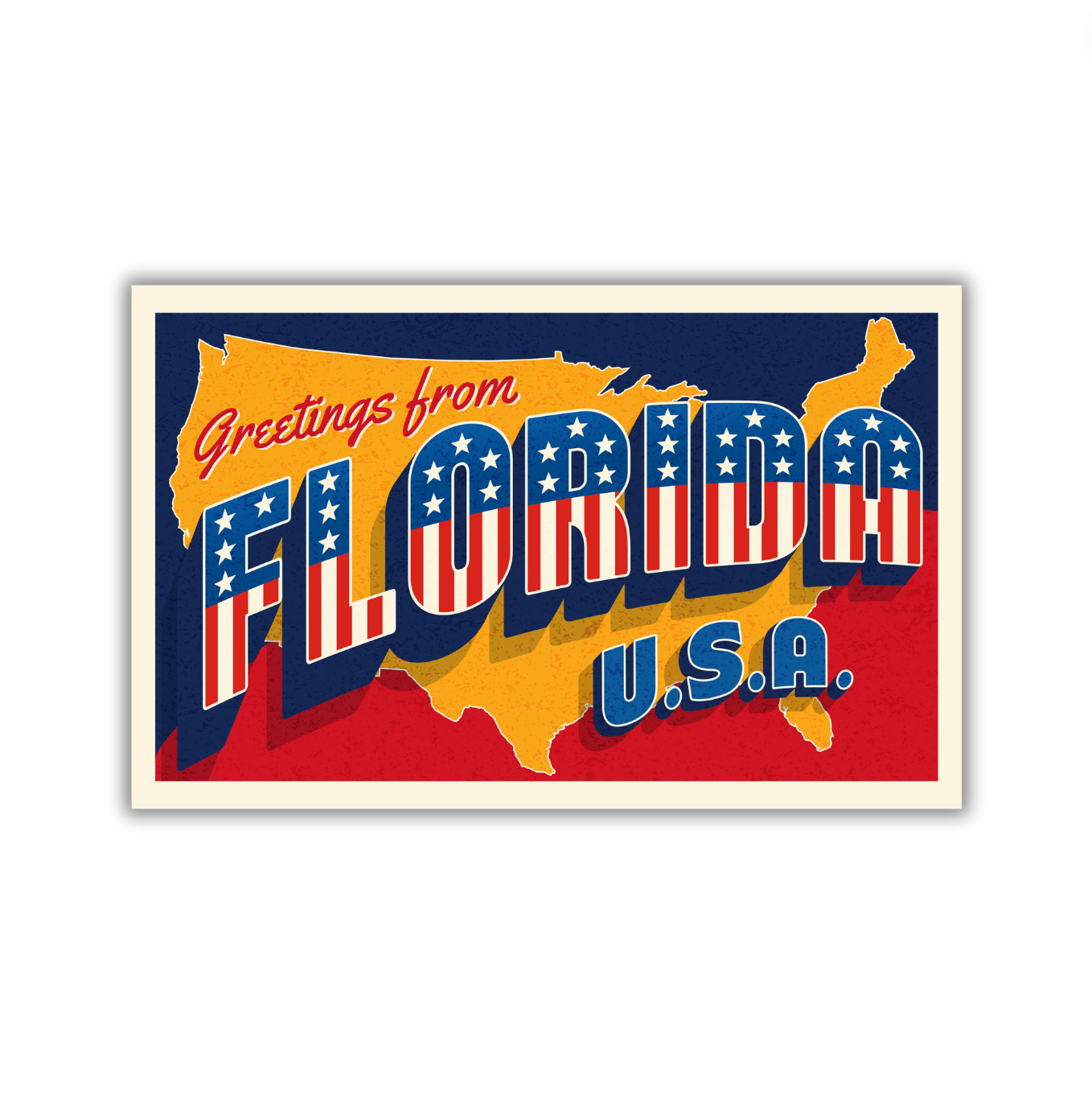Florida - 11x17 Print