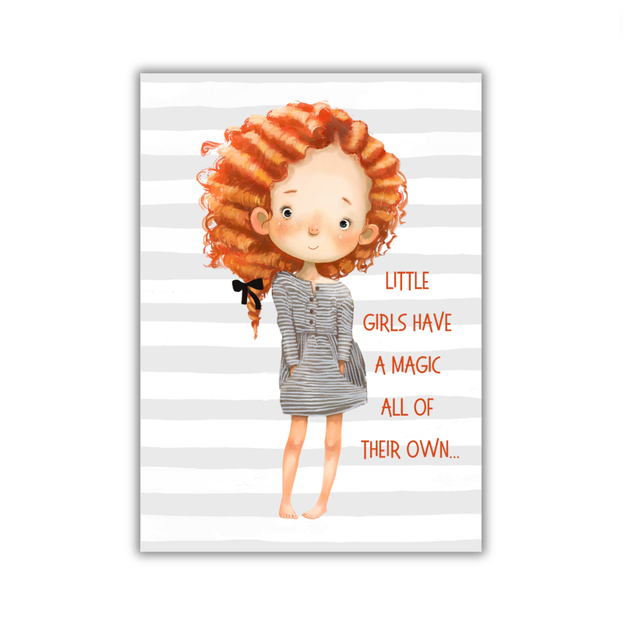 Little Girls - 5x7 Print