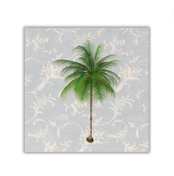 Vintage Palm - 4x4 Print