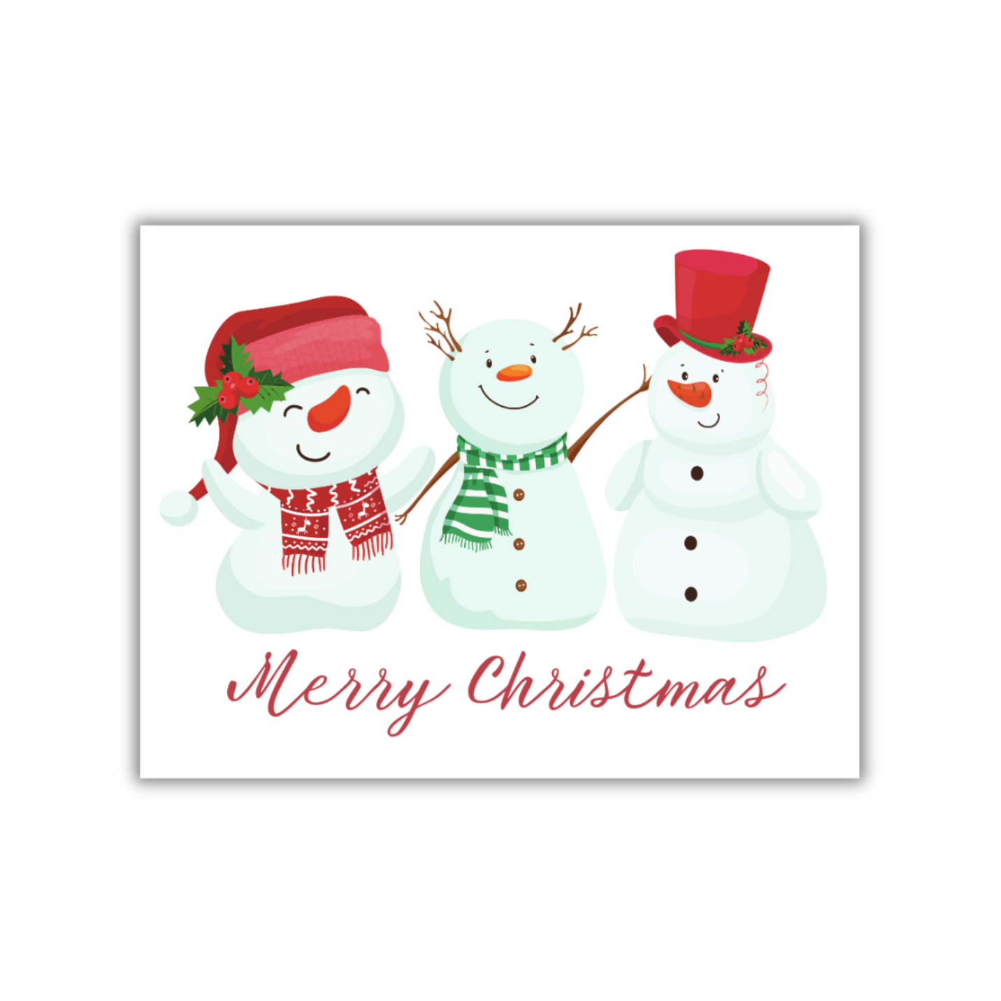 Merry Christmas Snow Buddies