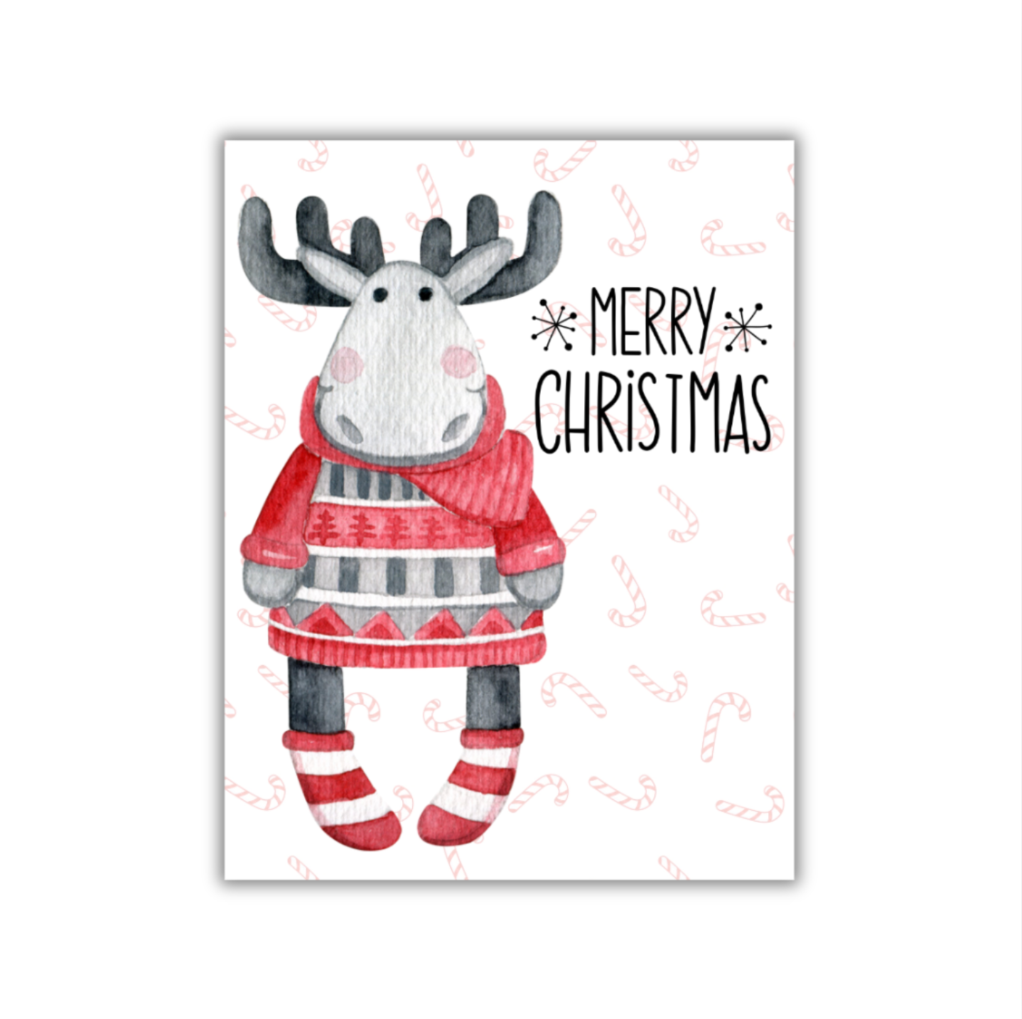 Merry Christmas Moose