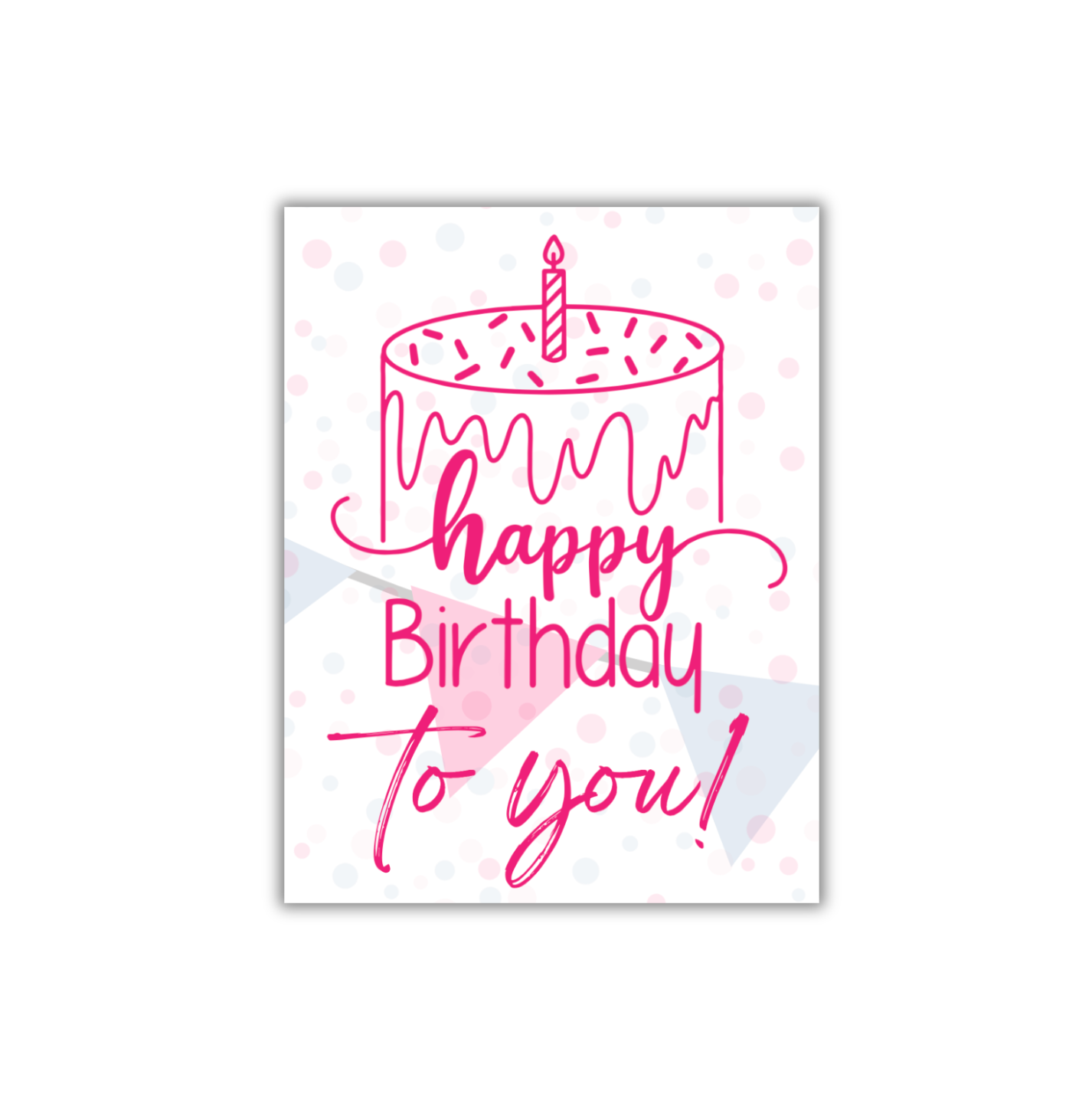 Happy Birthday (Pink)