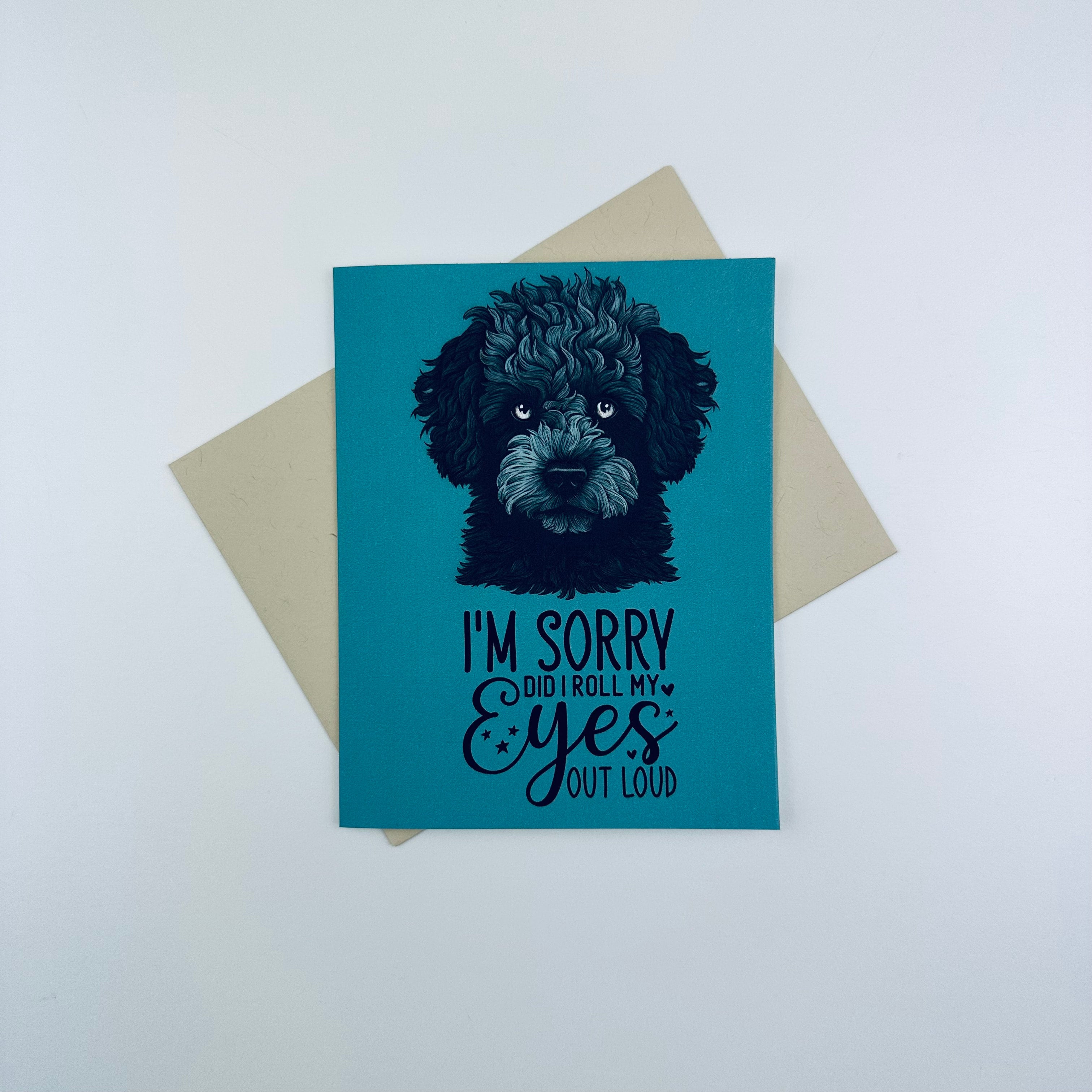 Roll My Eyes Greeting Card